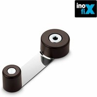 Inofix - Brauner rotierender Haltestopp aus Metall Blister von INOFIX
