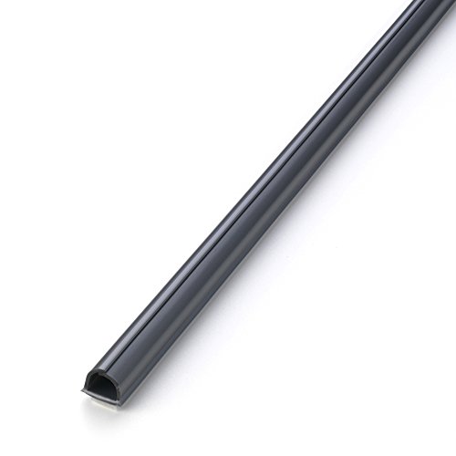 Cablefix Inofix Kabelkanal selbstklebend Set 3 x1 m, 1 Stück, silber, 2202-70 von INOFIX