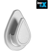 Inofix - Wasserfester Kleiderbügel, verchromt, Tropfenmodell 2193-7-000 Blister von INOFIX