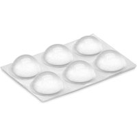 Selbstklebender Schutztropfen, Ø16x7,9mm (Blister 6 Stk.) Inofix 66682 von INOFIX