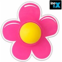 INOFIX selbstklebender Wandstopper mit rosa Blumen von INOFIX