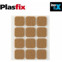 Packung mit 12 selbstklebenden synthetischen braunen Filzen 22x22mm Plasfix Inofix Packung mit 12 selbstklebenden synthetischen braunen Filzen 22x22mm Plasfix Inofix von INOFIX