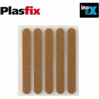 Inofix - Packung mit 5 selbstklebenden synthetischen braunen Filzen 95 x 12 mm Plasfix von INOFIX