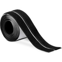 Inofix - Selbstklebende Klettverschlussrolle 20 mm x 1,5 m Schwarz 2144-3 von INOFIX