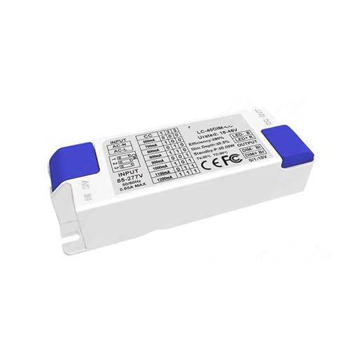 0-10V dimmbarer LED-Treiber 1W 3W 5W 10W 20W 30W 50W Beleuchtungstransformator Netzteil(800mA 18-46V PC) von INOJIKGV