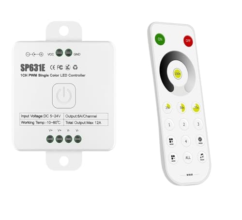 1-4 Ultradünne Touch-SPI-PWM-LED-Fernbedienung, geeignet for SP63*E-Controller-Pixel-LED-Streifen 3 V(2 Pin DIM SP631E) von INOJIKGV