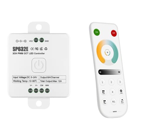 1-4 Ultradünne Touch-SPI-PWM-LED-Fernbedienung, geeignet for SP63*E-Controller-Pixel-LED-Streifen 3 V(3 Pin CCT SP632E) von INOJIKGV