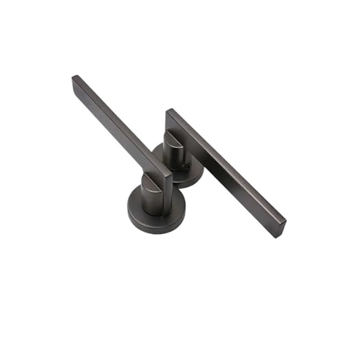 1 Satz Türschloss aus Zinklegierung for Innentüren aus Holz mit geteiltem Griff und Schlüssel(2mm) von INOJIKGV
