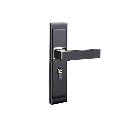 1 Set Aluminium Legierung Innen Türschloss Schlafzimmer Holz Tür Griff Schloss Mit Schlüssel(40 * 40 * 20mm) von INOJIKGV
