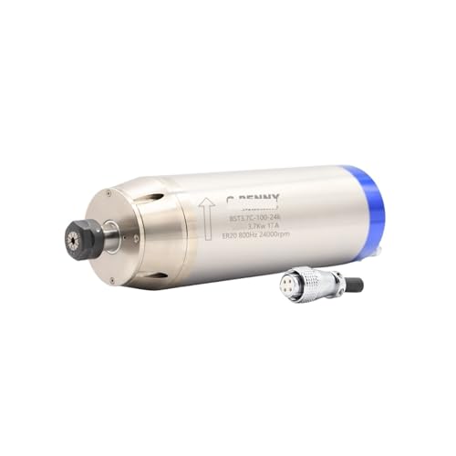 3,7KW Metallbearbeitungsspindel ER20 800Hz Polzahl = 4 wassergekühlter Motor(800Hz-24000rpm,220v) von INOJIKGV