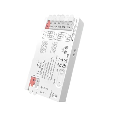 3.0 LED-Controller 5-in-1-Dimmer 12 V 24 V 20 A RGB/RGBW/RCT/CCT-LED-Streifen(3 IN 1) von INOJIKGV