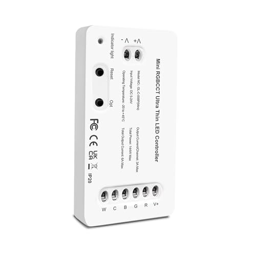 3.0 Ultradünnes Mini RCT WWCW LED-Licht mit Controller for die Küchenbeleuchtung(1PC RGBCCT) von INOJIKGV