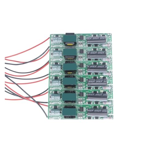 6er-Pack 8-18W LED-Treiber AC220V Netzteil 230-280mA Steuerung Beleuchtung Transformator Kit(270-280mA) von INOJIKGV
