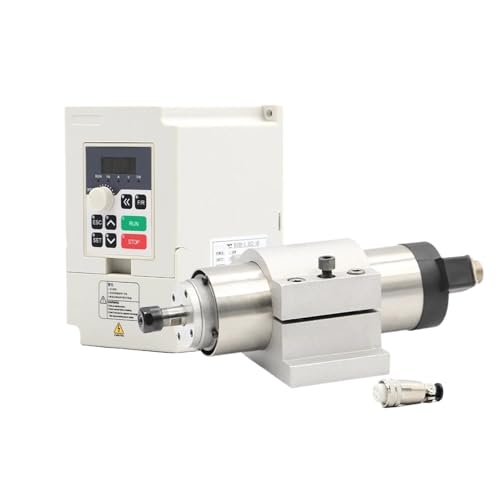 800 W ER11 luftgekühlter Spindelmotor, 65 mm 4-Lager-Motor und 1,5 kW QL VFD-Wechselrichter und 65 mm Halterung 800 W ER11 luftgekühlter Spindelmotor, 65 mm 4-Lager-Motor und 1,5 kW QL VFD-Wechselrichter und 65 mm Halterung von INOJIKGV