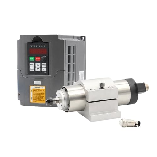 800 W ER11 luftgekühlter Spindelmotor, 65 mm luftgekühlter 4-Lager-Motor & 1,5 kW VFD-Wechselrichter & 65 mm Halterung von INOJIKGV
