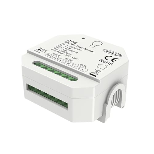 DALI AC Thyristordimmer DT-C mit Tastschalter Dimmen Phasenabschnittdimmer AC100-240V 1,5A 360W DALI AC Thyristordimmer DT-C mit Tastschalter Dimmen Phasenabschnittdimmer AC100-240V 1,5A 360W von INOJIKGV