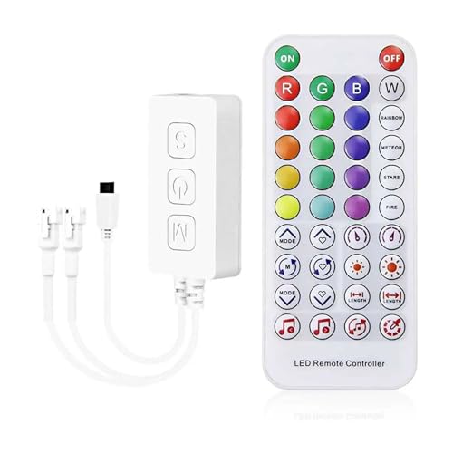 DC5V-24V SP617E RGBW Music Pixel Controller mit eingebautem Mikrofon(WM-SP617E Drag two) von INOJIKGV