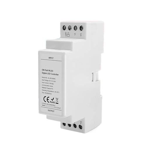 DIN-Schienen-WLED-LED-Controller mit Mikrofon, DIY-Dynamikmodus(No Mic Function) von INOJIKGV
