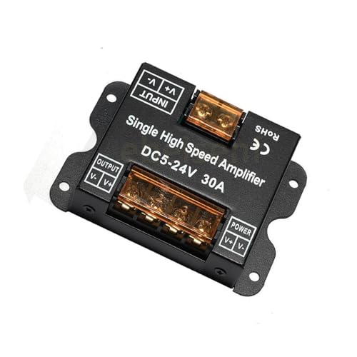 Einfarbige LED-Dimmer PWM-Lichtsteuerung Signalverstärker DC 5V 12V 24V 30A Repeater Extender Einfarbige LED-Dimmer PWM-Lichtsteuerung Signalverstärker DC 5V 12V 24V 30A Repeater Extender von INOJIKGV