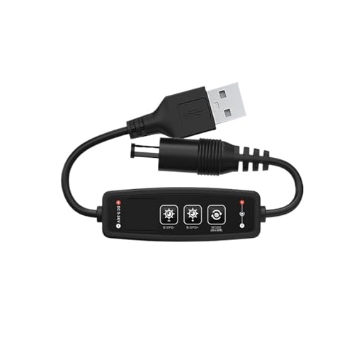 Einfarbige LED-Lichtsteuerung Taste Fernbedienung DC5-24V Dimmer(USB5V no Remote) von INOJIKGV