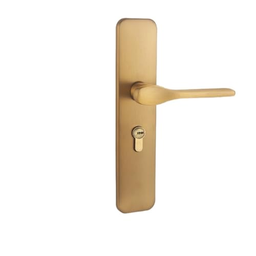 Geräuschloses Türgriffschloss for die Schlafzimmertür im Innenbereich(Golden silent lock) von INOJIKGV