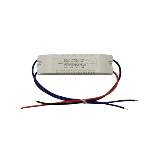 INOJIKGV LED dünnes Schaltnetzteil 220VDC24V Kleiderschrank Schrankleuchte mit Modultransformator(24V 12W) von INOJIKGV