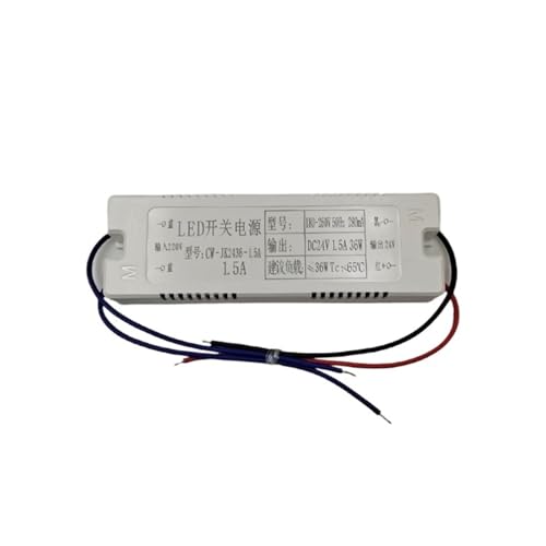 INOJIKGV LED dünnes Schaltnetzteil 220VDC24V Kleiderschrank Schrankleuchte mit Modultransformator(24V 36W) von INOJIKGV
