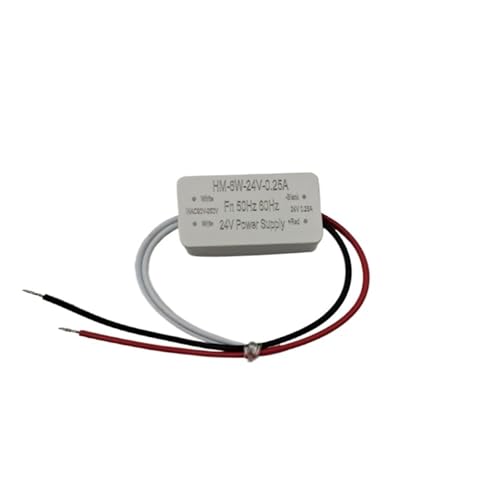 INOJIKGV LED dünnes Schaltnetzteil 220VDC24V Kleiderschrank Schrankleuchte mit Modultransformator(24V 6W) von INOJIKGV
