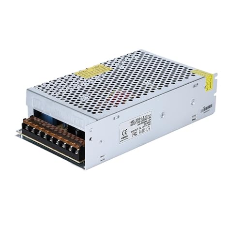 INOJIKGV MS-250W240-24V10A 12V20A Schaltnetzteil 220v DC Spannungsregler(MS-250-12 12V20A) von INOJIKGV