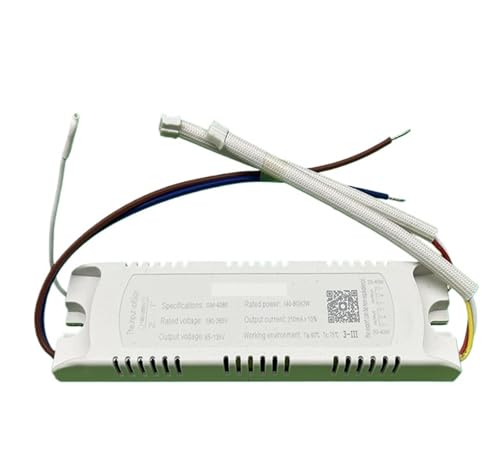 INOJIKGV Mit Fernbedienung stufenloses Dimmen Farbtemperatur Antriebsleistung Vorschaltgerät LED Deckenleuchte segmentiertes Dimmen 20-120w(40 80Wx2 Two Way) von INOJIKGV