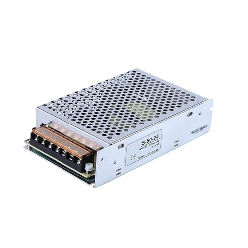 INOJIKGV S-50w-5v10a Transformator 220 bis 12v DC Netzteil 24v(S-50-24 24V2.1A) von INOJIKGV