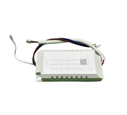 INOJIKGV Stufenloses Dimmen Farbtemperatur Antriebsleistung Vorschaltgerät LED Deckenleuchte segmentiertes Dimmen 40-108w(Remote Control) von INOJIKGV