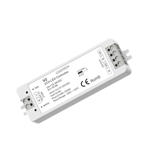 LED-Controller Fernbedienung CCT RGB RGBW Dimmer DC12V-24V(CCT Controller) von INOJIKGV