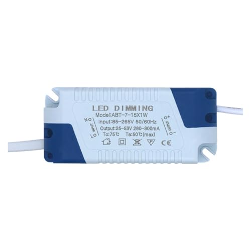 LED Dimmen Treiber Transformator Netzteil 3W 5W 7W 12W 18W 20W AC220V 300mA(7-15W DC25-53V) von INOJIKGV