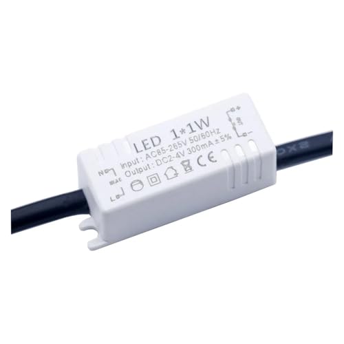 LED-Treiber 1 * 1W 300mA 1 * 3W 600mA DC2-4V Mini Power Beleuchtung Transformator(1X1W 300mA) von INOJIKGV