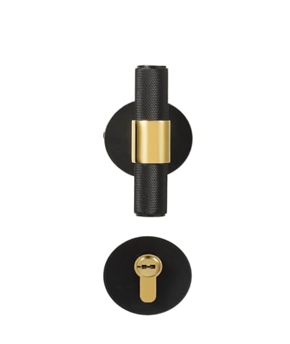 Messing-Türschloss-Set T-Hebel(Privacy Lock) von INOJIKGV