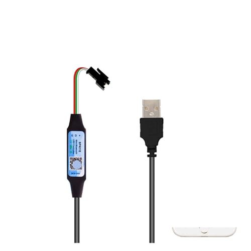 Mini WS2812B WS2811 LED-Pixel-Lichtstreifen-Controller 3 Tasten U DC SP621E Musik DC5V-24V(SP621E USB) von INOJIKGV