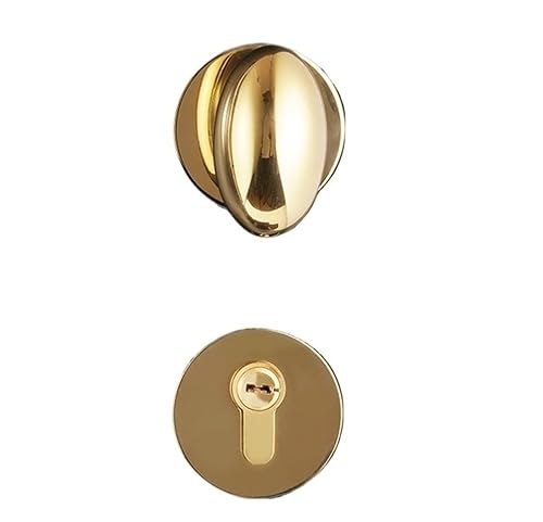 Ovales Türschloss-Set aus massivem Messing(Privacy Lock) von INOJIKGV