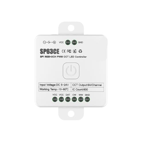 SP630E LED-Controller 5-Kanal PWM SPI Pixel 5V-24V(SPI RGB CCT SP63CE) von INOJIKGV