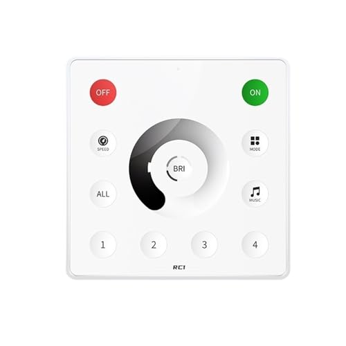 SPI Einfarbige LED-Controller DC 5V 12V 24V 600 Pixel Licht Touch Fernbedienung Panel(RC1) von INOJIKGV