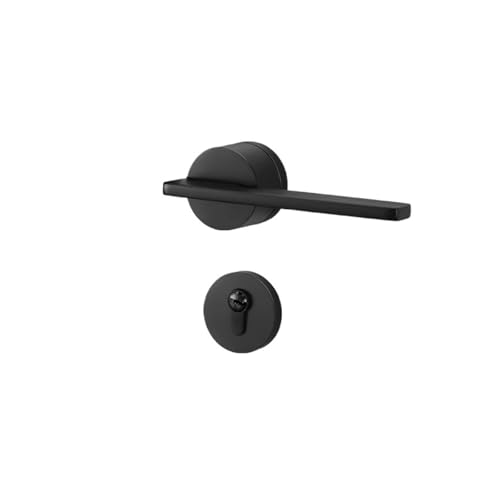 Schlafzimmer Türschloss Zimmer Haushalt Split Silent Lock(Black) von INOJIKGV