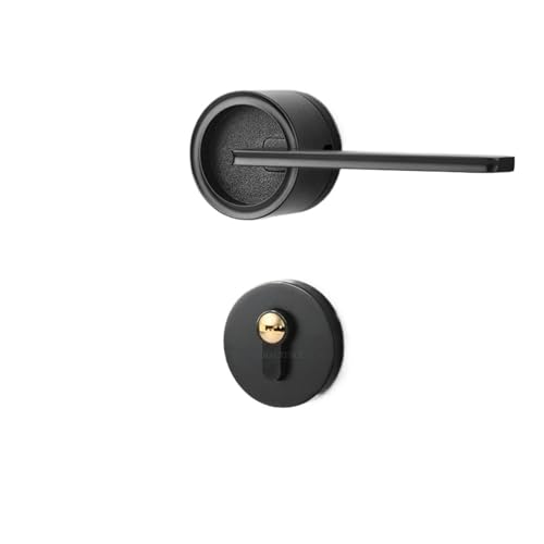 Schlafzimmertürgriffschloss Türschloss mit geteiltem Griff(7029-BROWN_56.5MM) von INOJIKGV