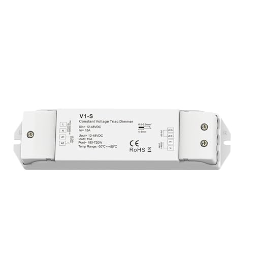 Thyristor-Dimmer-Kit 1 Kanal DC12V 24V 36V LED-Controller AC 220V(CV Triac Dimmer) von INOJIKGV