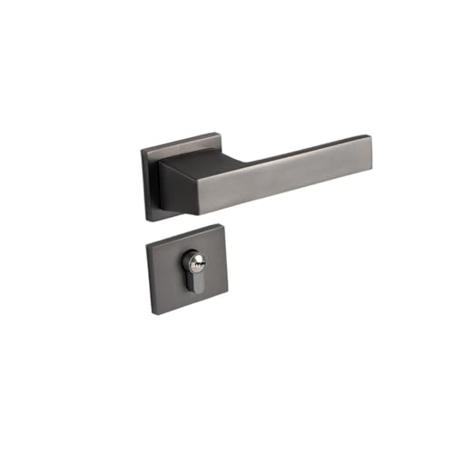 Türgriffschloss geräuschloses Türschloss mit Schlüssel(SET B_72MM) von INOJIKGV
