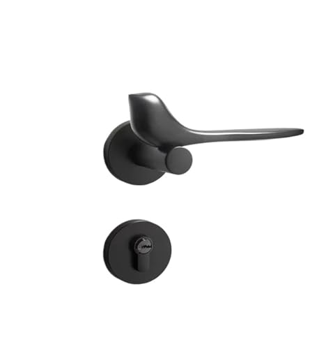 Türschloss Schlafzimmer Türgriff leiser Haushalt geteiltes Holztürschloss(Mute lock body 1) von INOJIKGV