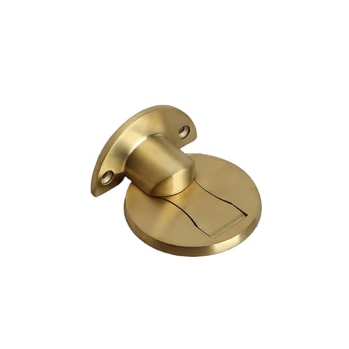 Türstopper 304 Edelstahl stanzfrei unsichtbare Möbelbeschläge(Brushed gold) von INOJIKGV