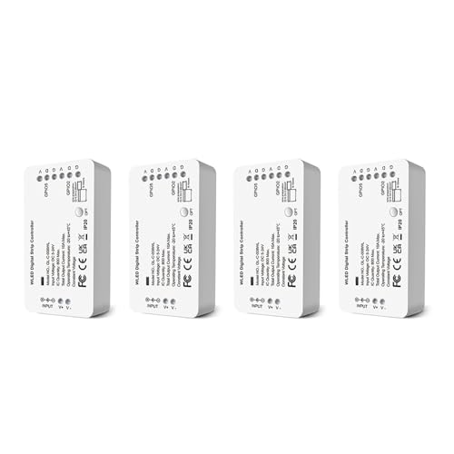 WLED 5-24V WS2812B WS2811 SK6812 TM1814 WS2813 WS2815 LED-Lichtstreifen-Controller(4PCS WLED Controller) von INOJIKGV