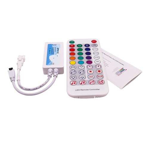WS2812B WS2811 LED-Pixel-Lichtstreifen-Controller SP105E SP107E SP108E SP110E DC5-24V(SP611E One Channel) von INOJIKGV