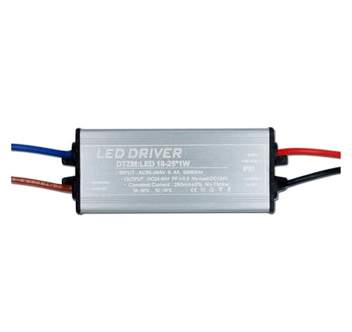 Wasserdichter LED-Treiber 1W-36W for LED 85-265V Stromversorgung Konstantstrom Spannungsregelung Beleuchtungstransformator(18-25W) von INOJIKGV