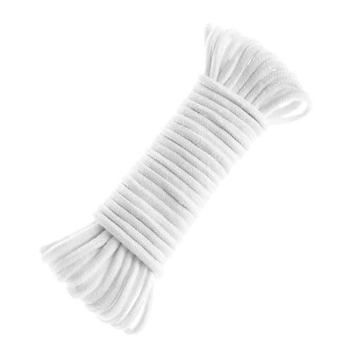 INOOMP 1 Rolle selbstbewässernde Dochtschnur – 60 Fuß langes Baumwollseil für selbstgemachte Blumentöpfe im Urlaub, Hydrokultur-Dochtpflanzer, automatisches Bewässerungsgerät INOOMP 1 Rolle selbstbewässernde Dochtschnur – 60 Fuß langes Baumwollseil für selbstgemachte Blumentöpfe im Urlaub, Hydrokultur-Dochtpflanzer, automatisches Bewässerungsgerät von INOOMP